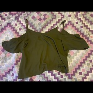Olive blouse